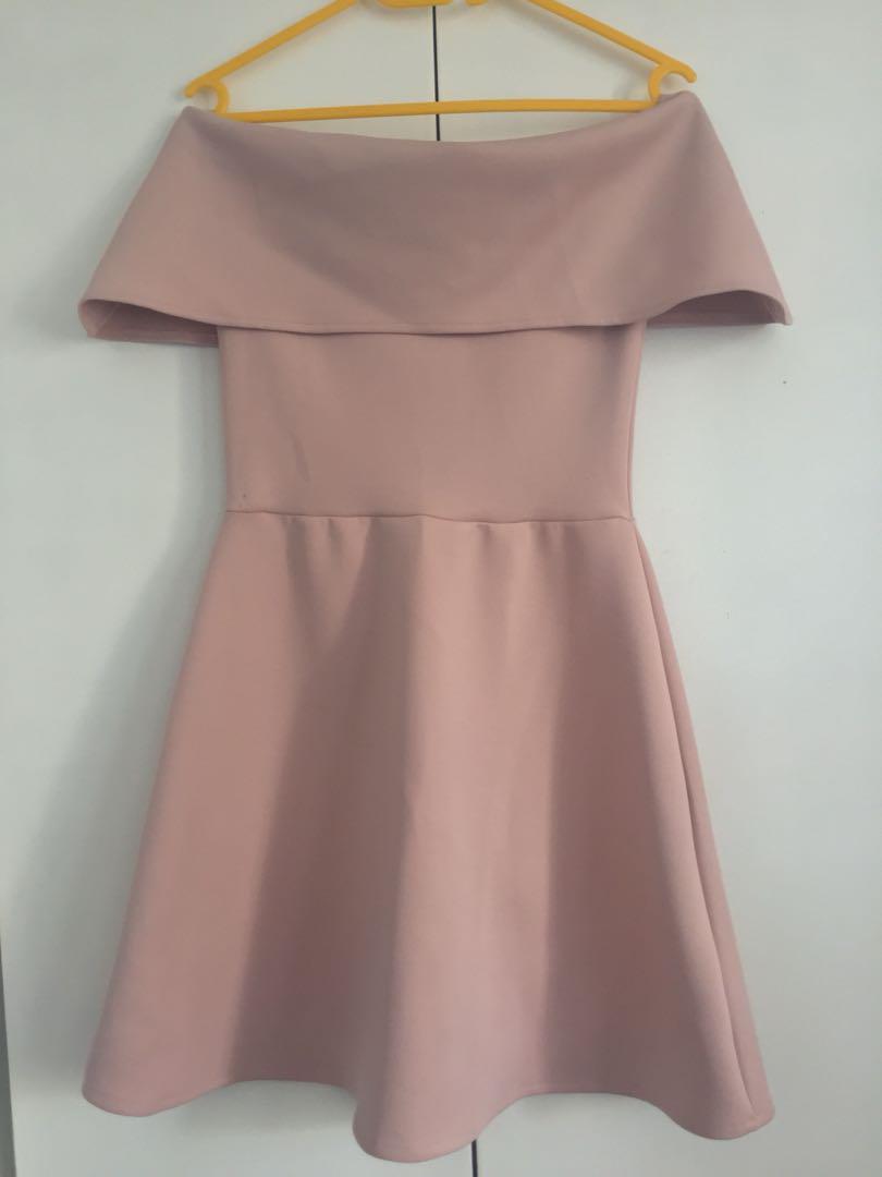 Semi formal off shoulder deals dress
