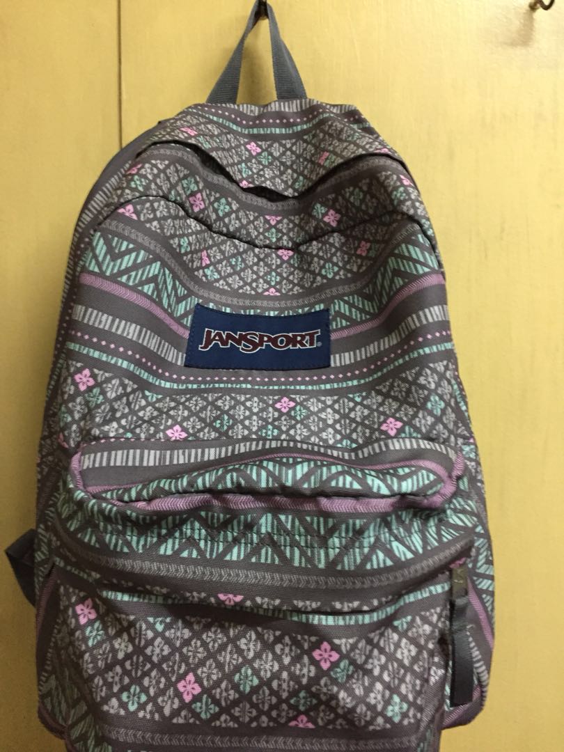 jansport aztec print backpack