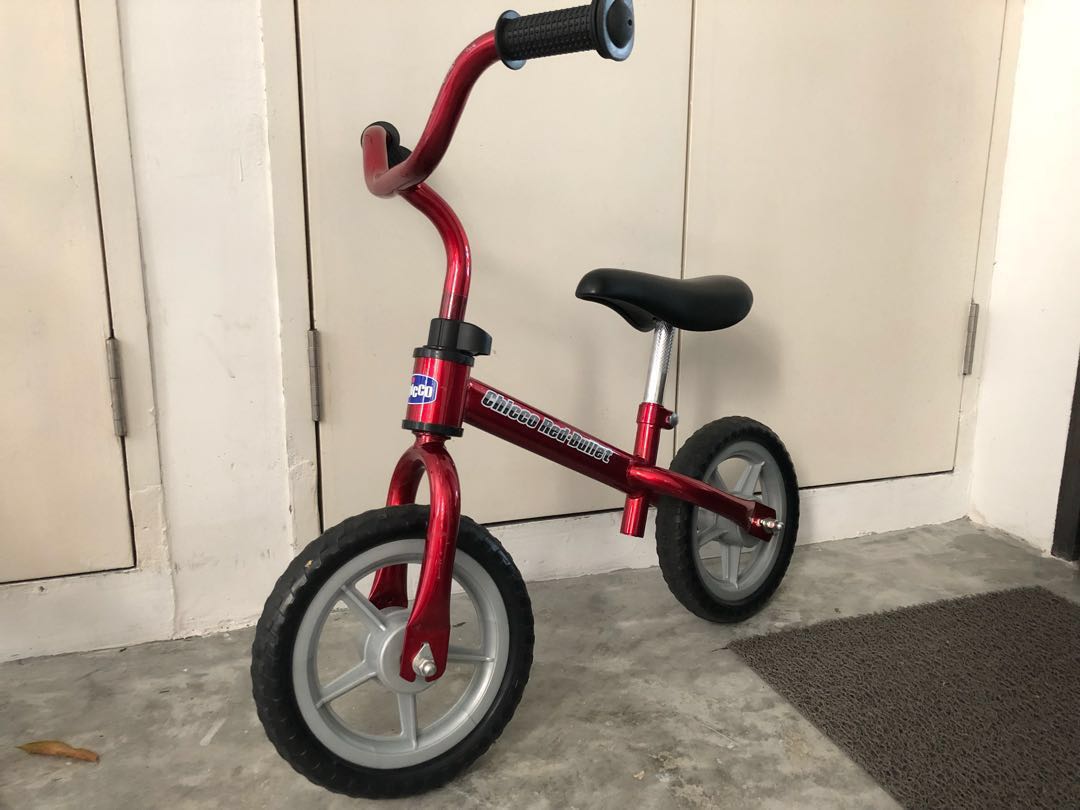 chicco red bullet balance bike review
