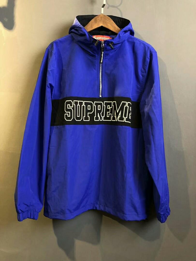 corner arc half zip pullover