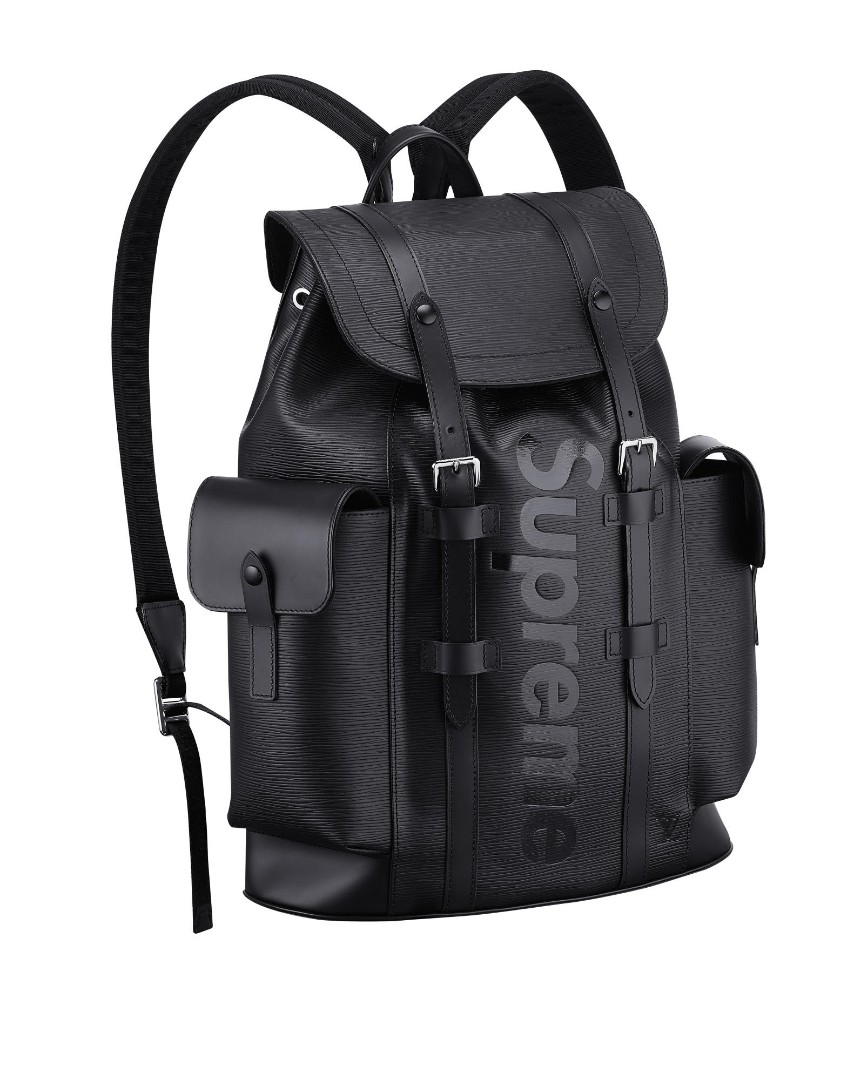 supreme backpack lv