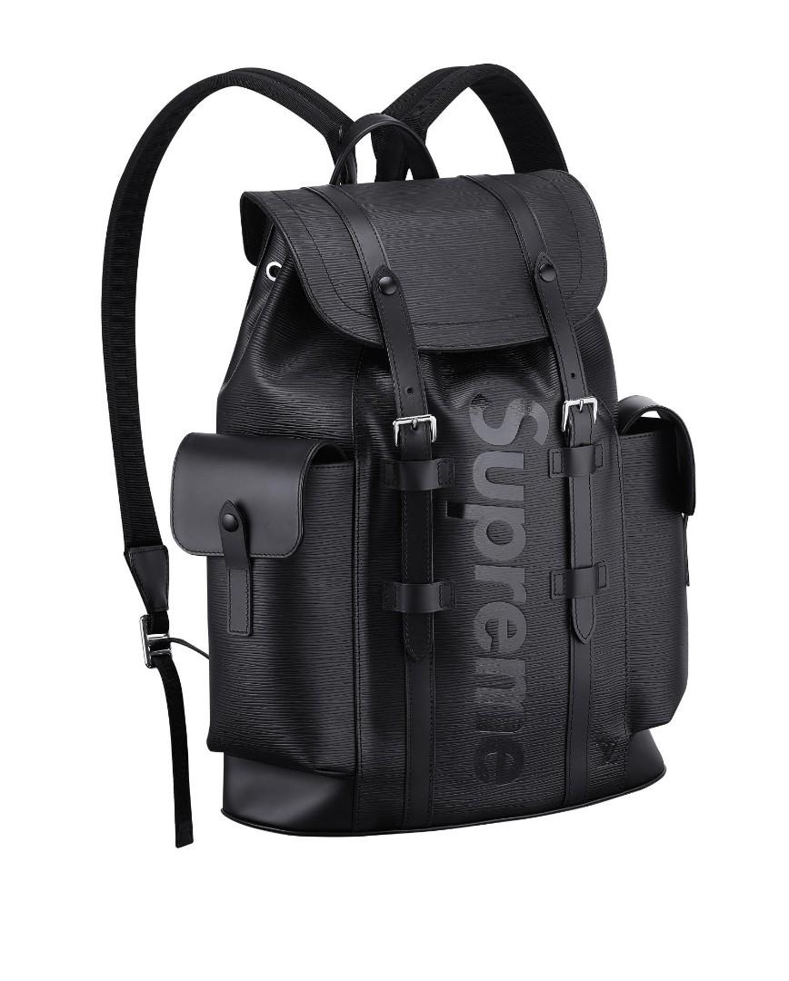 supreme x lv backpack price