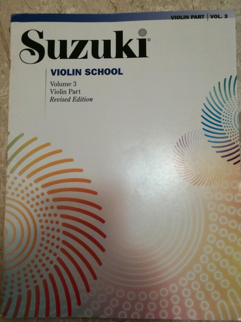 Suzuki Violin School Volume 3 Revised Edition Music Media