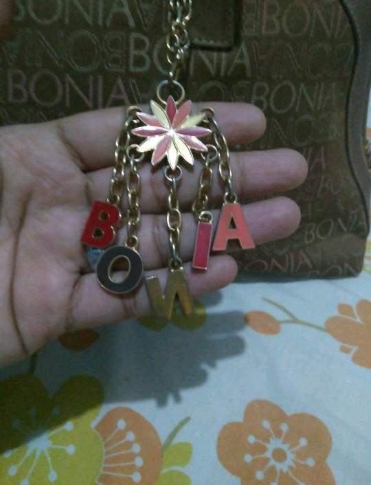 Tas Authentic Bonia Bag Alma with Serial Number, Barang Mewah, Tas