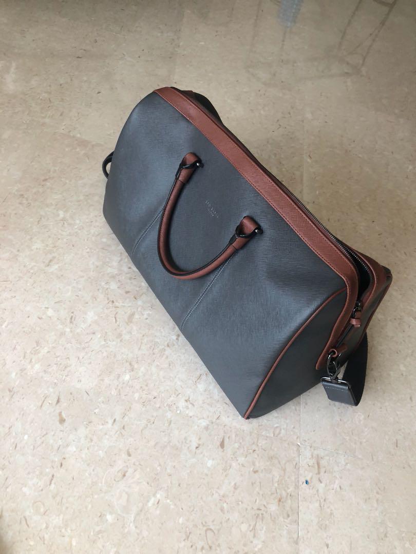 ted baker leather holdall bag