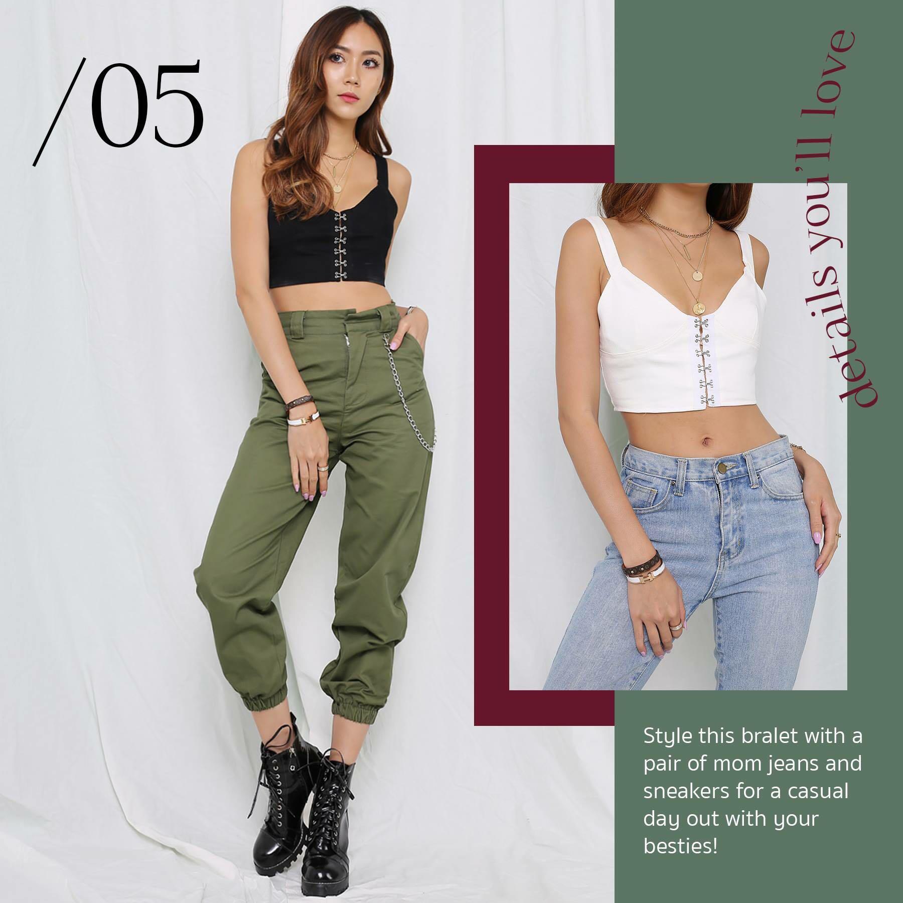 olive green mom jeans