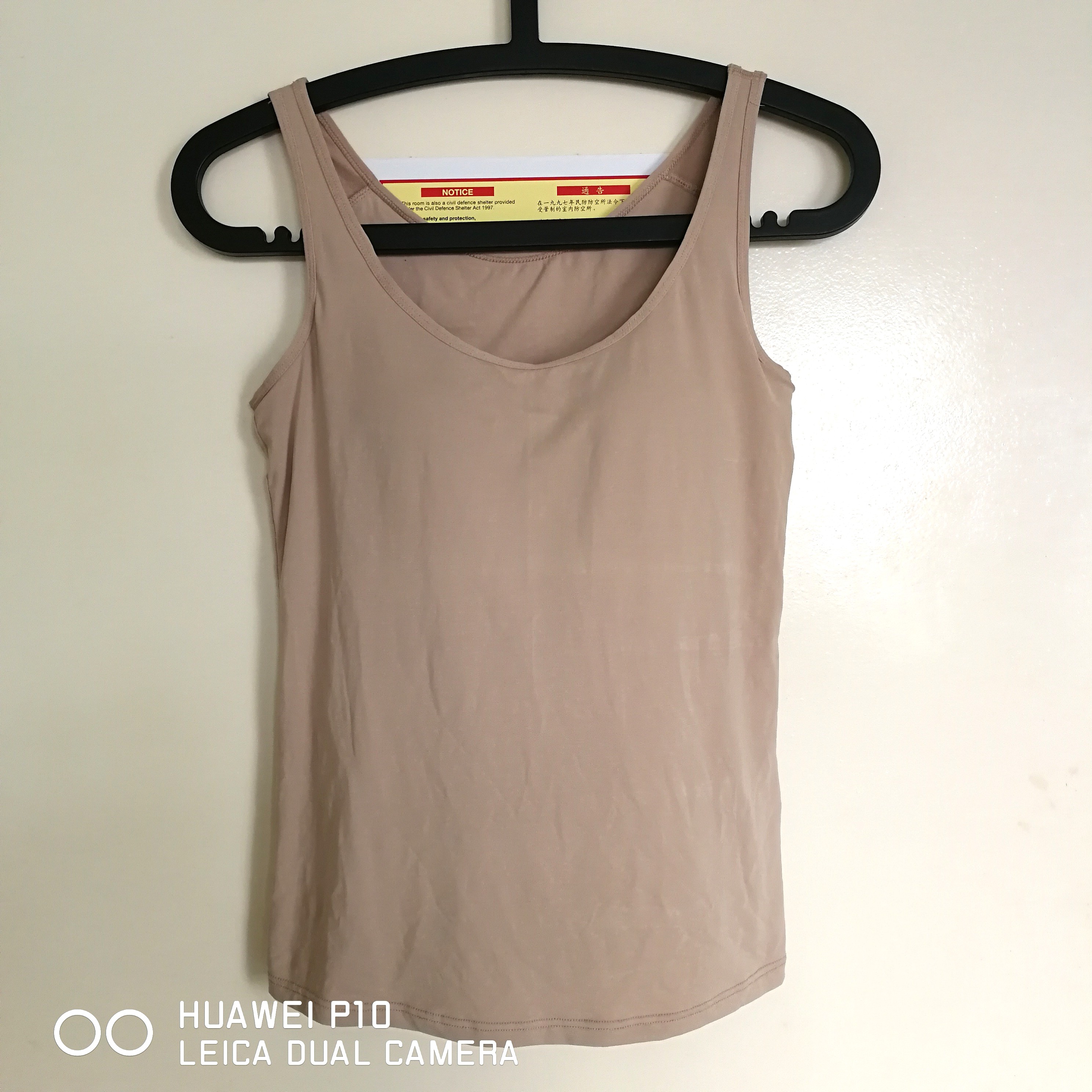 Uniqlo padded tank top clearance