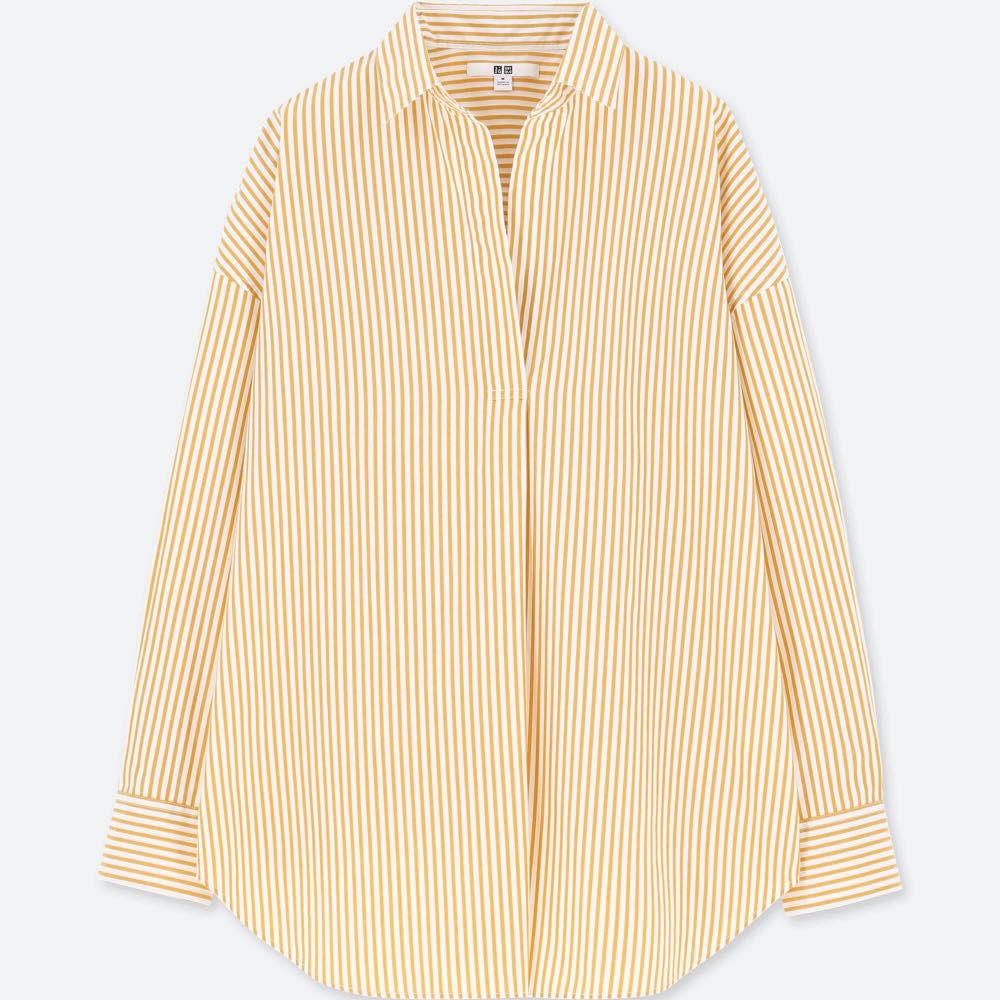 Yellow striped blouse Clearance