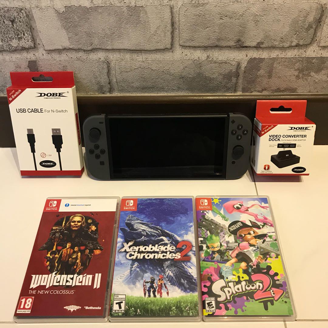 nintendo switch usb video