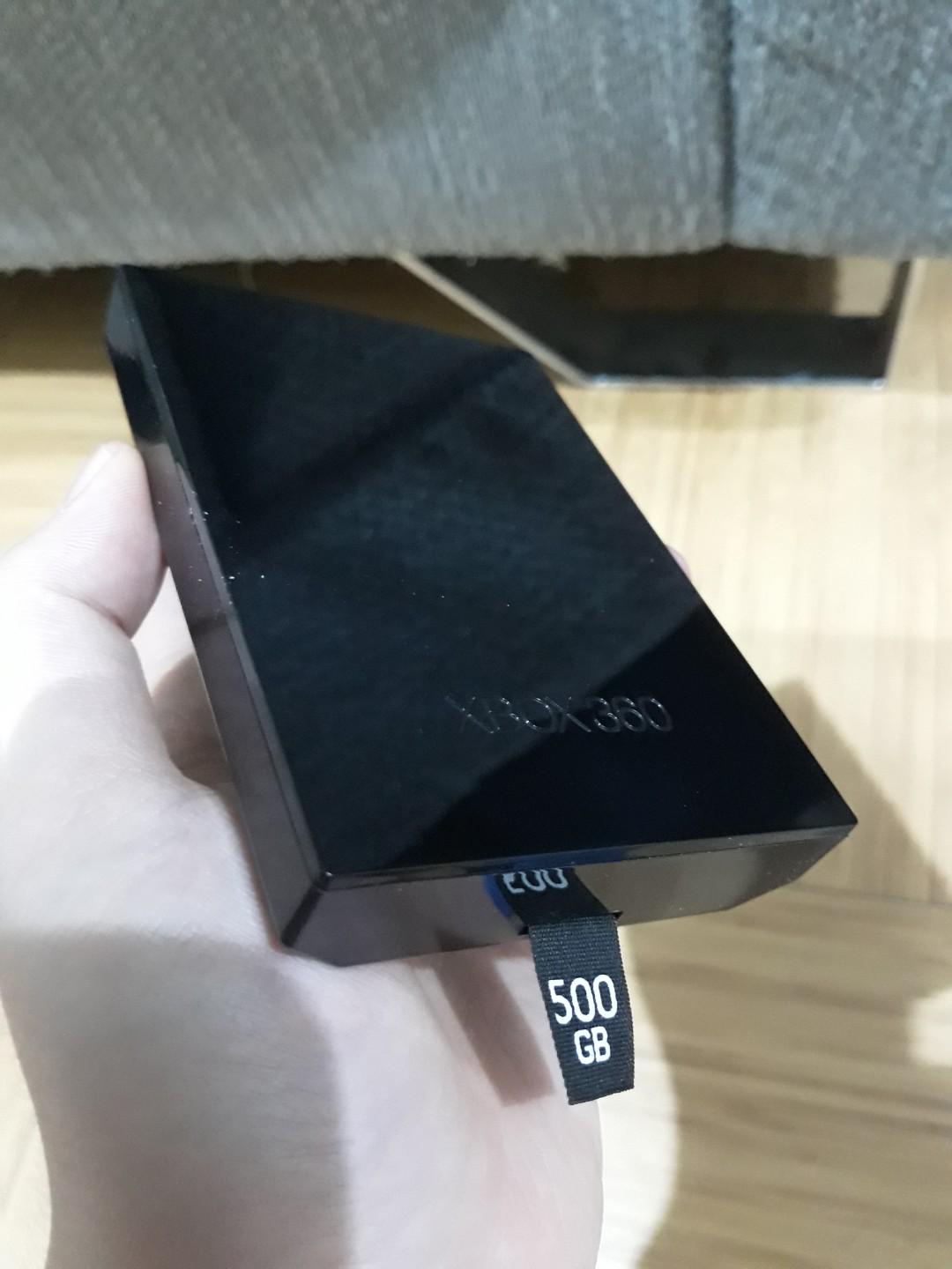 xbox 360 500gb hard drive