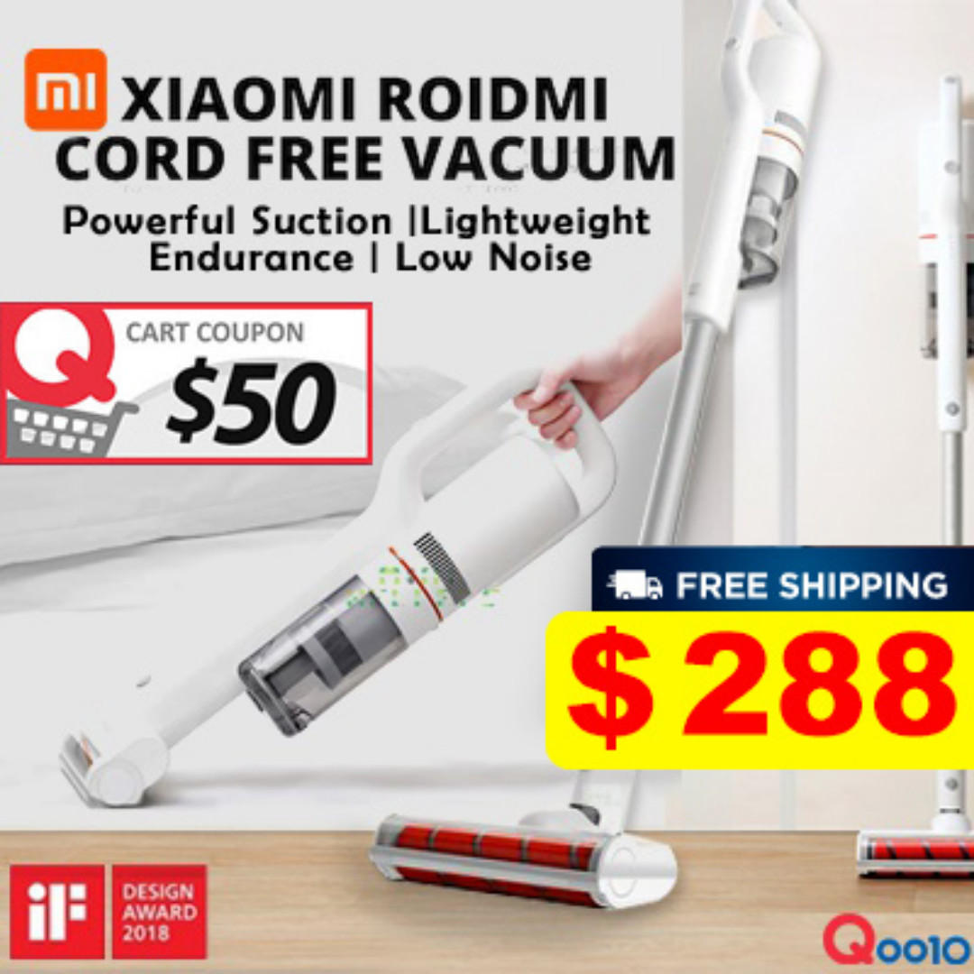 Xiaomi Mijia Roidmi Cordless Handheld Vacuum Cleaner Home