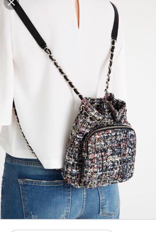 zara small backpack