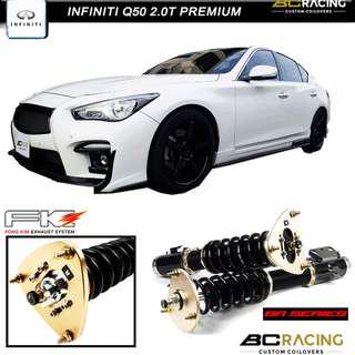 Infiniti Q50 2.0T Premium - BC (BR ) SERIES COILOVER