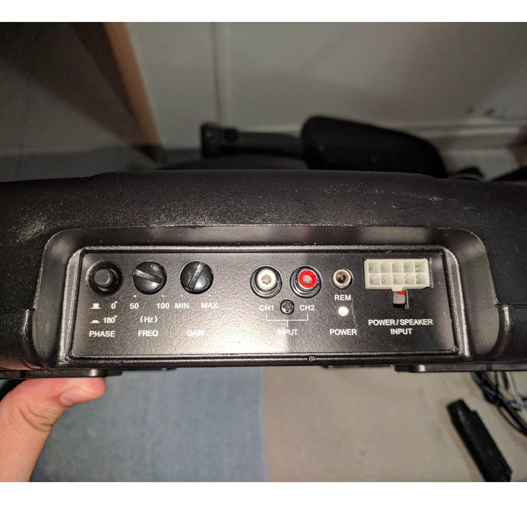 8 inch Active Subwoofer for sale Auto Accessories on Carousell