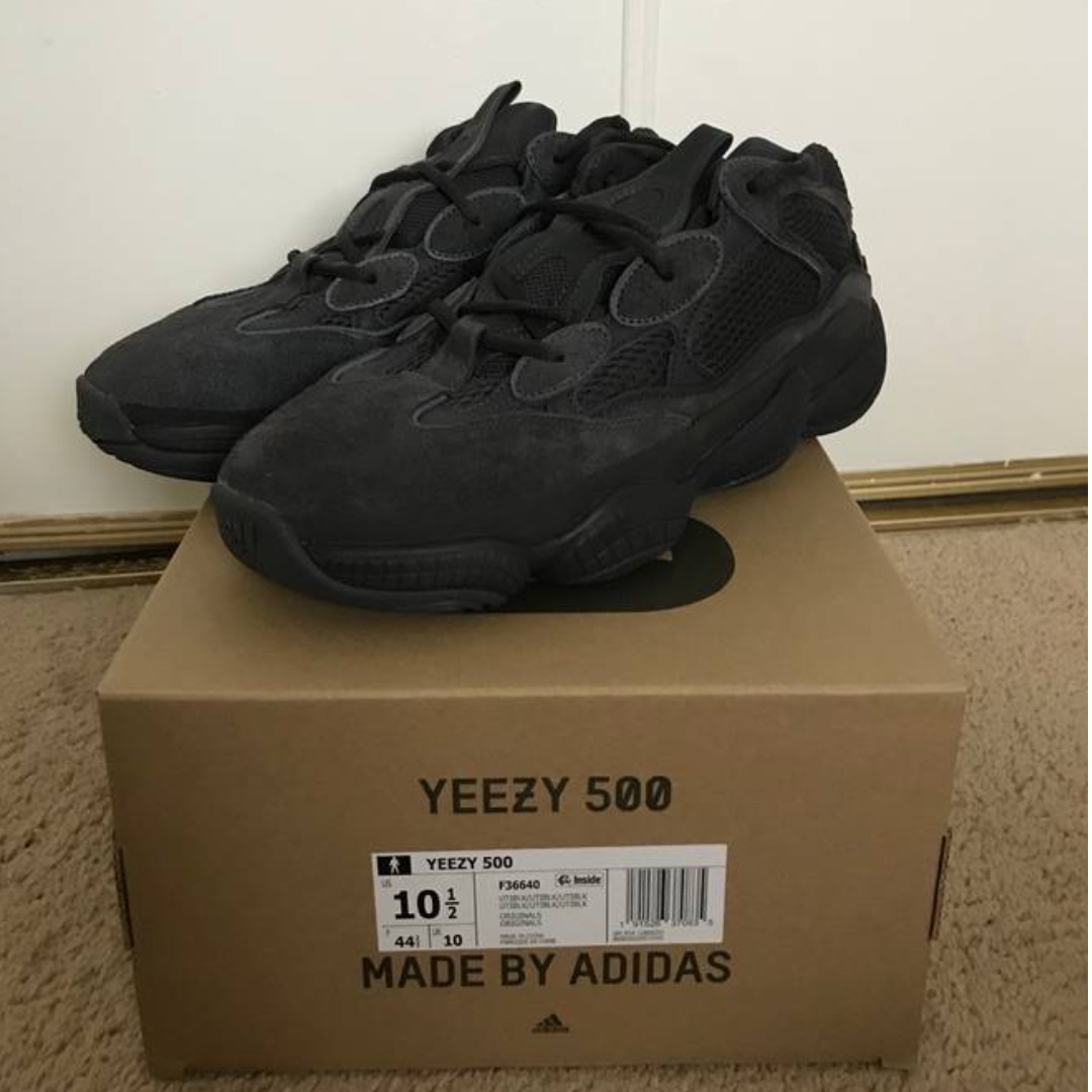 adidas yeezy black 500