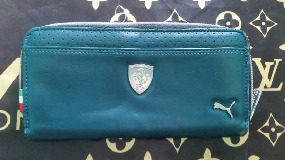 puma wallets green