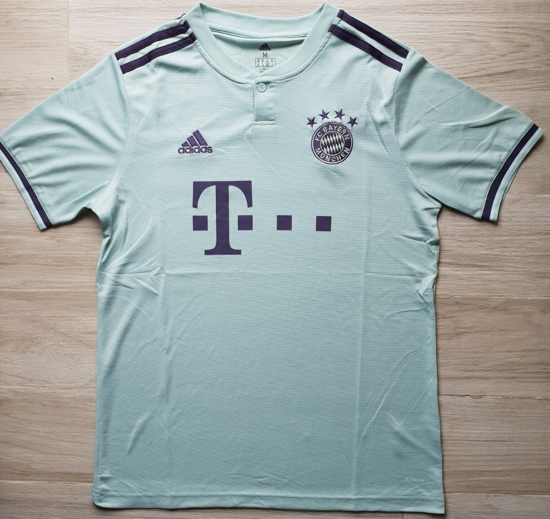 Bayern Munich Away Jersey 2018 19 Sports Sports Apparel On Carousell