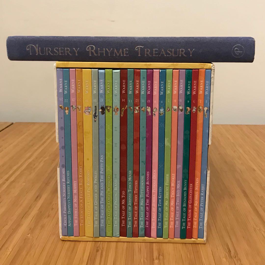Beatrix Potter Peter Rabbit Nursery Rhymes Books Stationery Beatrix Potter Peter Rabbit Nursery