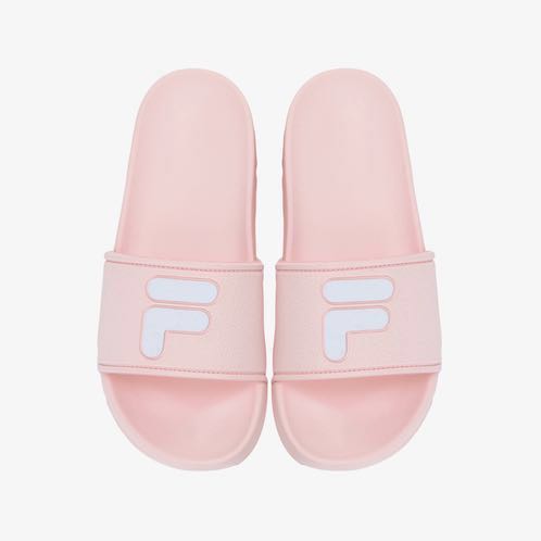 pink fila slippers