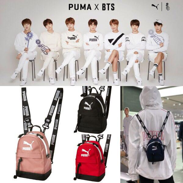 BTS x PUMA Mineme retro backpack PO