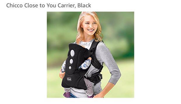 Chicco baby carrier close to you sales