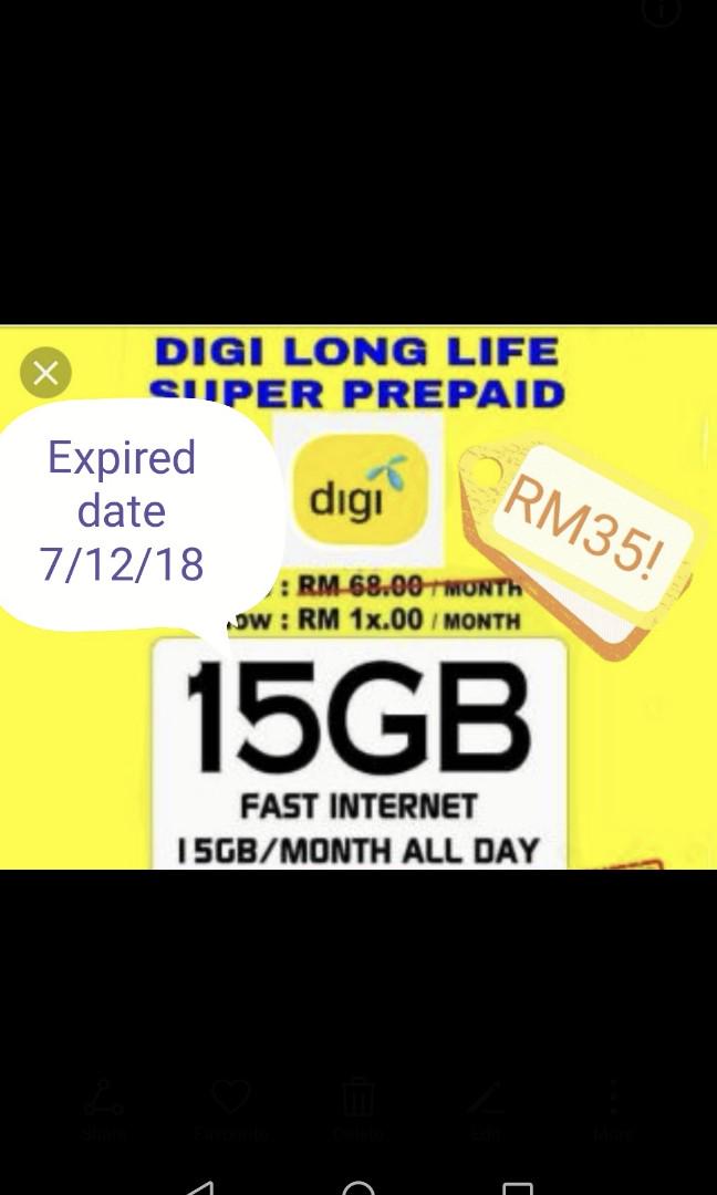 Digi Sim Card Mobile Phones Tablets Others On Carousell