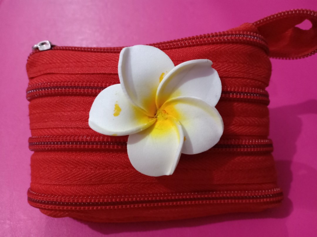 Dompet Koin Bunga Kamboja Womens Fashion Womens Bags Wallets