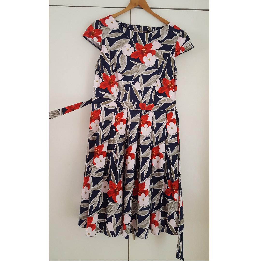 dorothy perkins tea dress