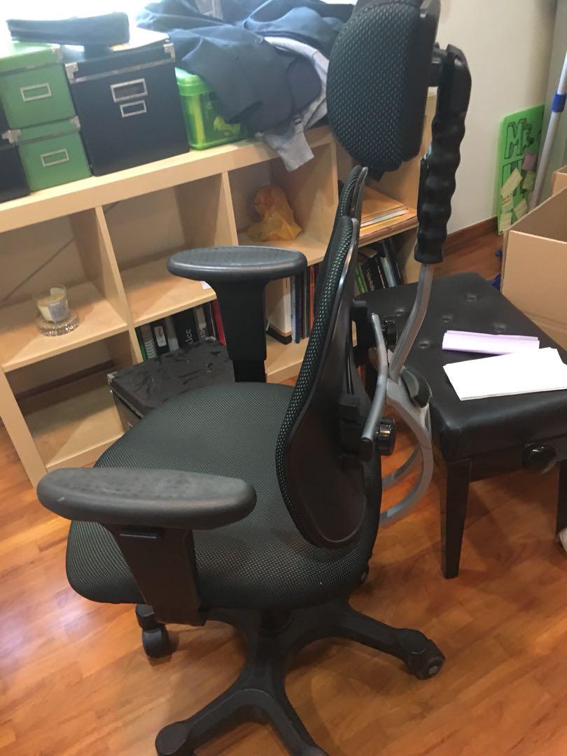 Duorest Dual Backrest Ergonomic Chair Furniture Home Living Furniture Chairs on Carousell