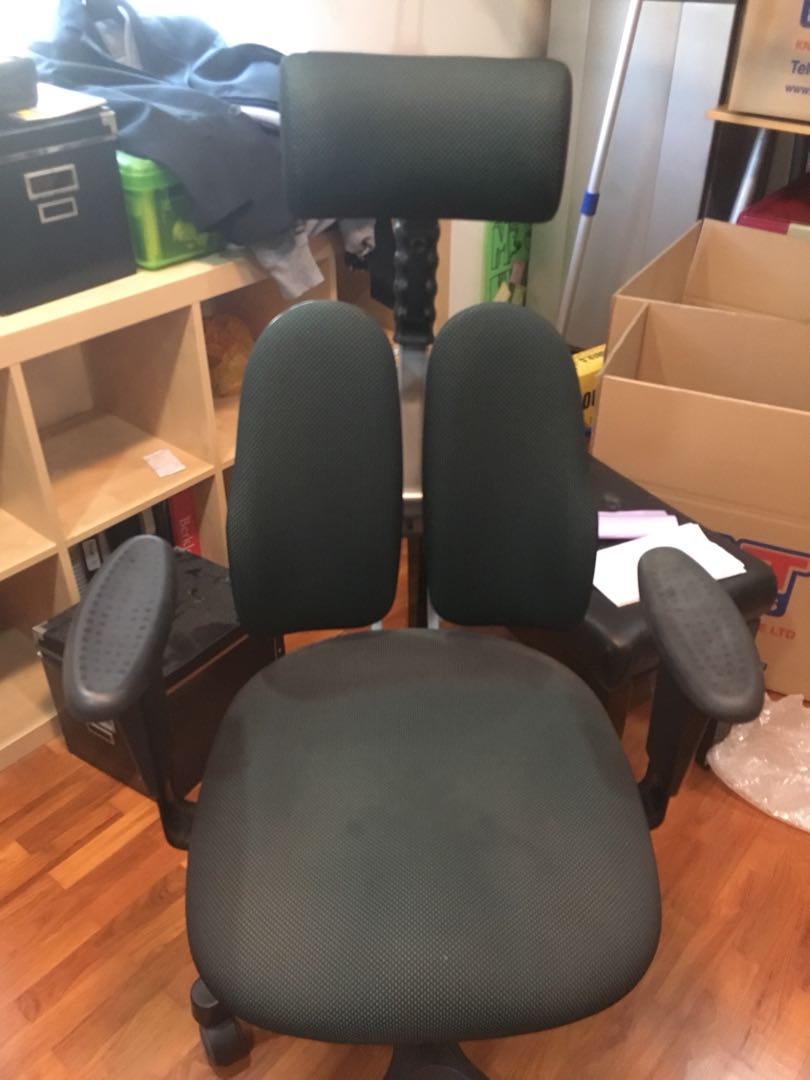 Duorest Dual Backrest Ergonomic Chair Furniture Home Living Furniture Chairs on Carousell