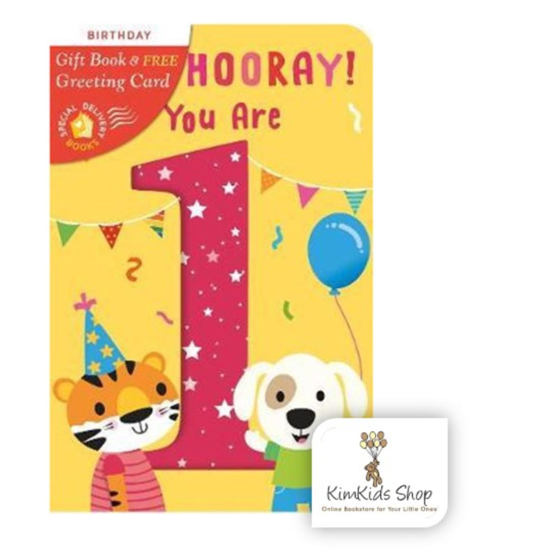 Gift Book Collection Birthday Hip Hip Hooray You Are 1 Books Stationery Children S Books On Carousell