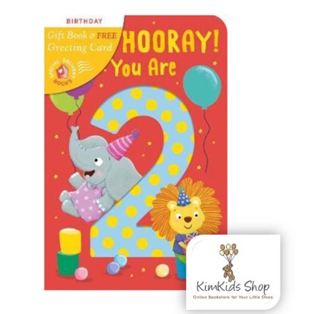 Gift Book Collection Birthday Hip Hip Hooray You Are 2 Books Stationery Children S Books On Carousell