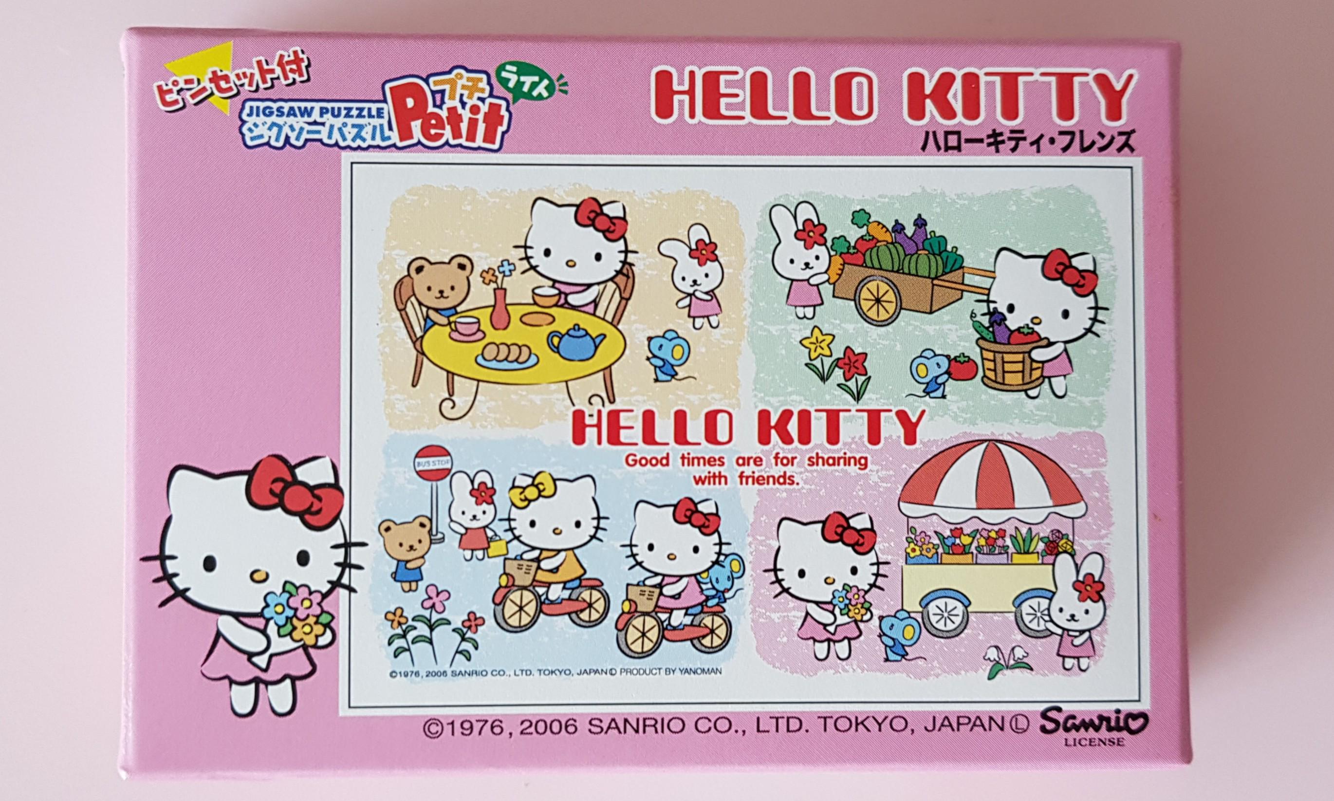 Hello kitty petit puzzle, Hobbies & Toys, Toys & Games on Carousell