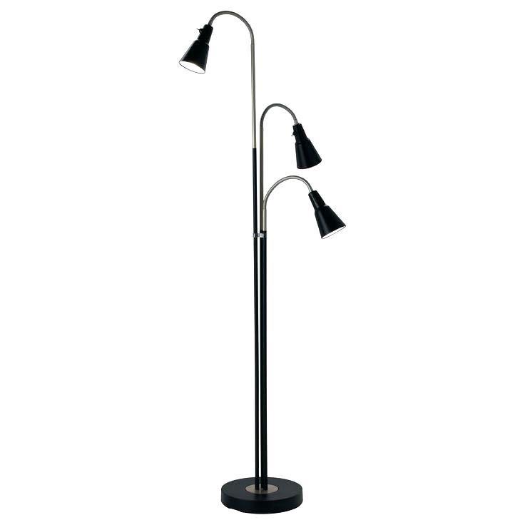 3 bulb outlet floor lamp