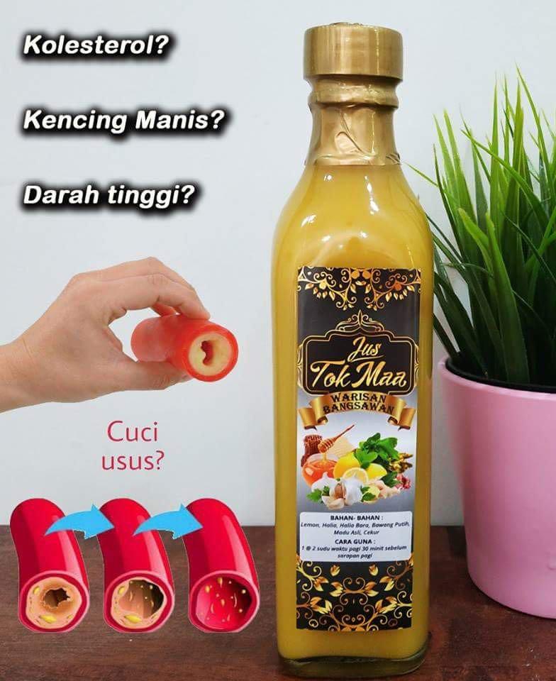 Jus Kolestrol Jus Tok Maa Warisan Bangsawan Food Drinks Drinks On Carousell