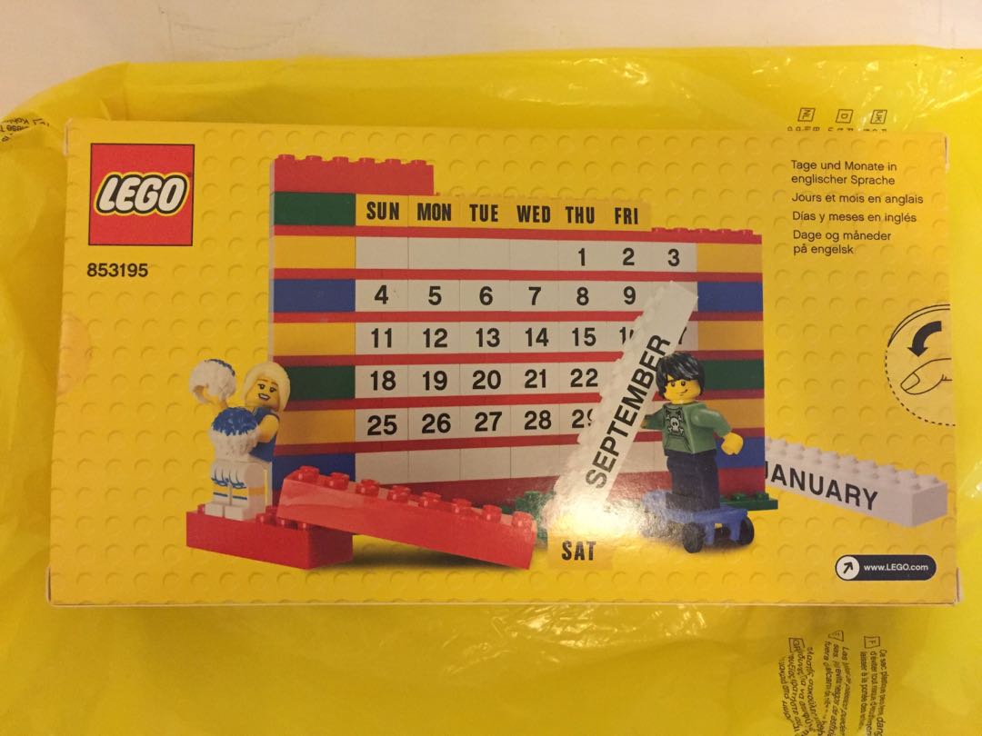 Lego Calendar 全新 日曆玩具, 興趣及遊戲, 手作＆自家設計, 其他 Carousell