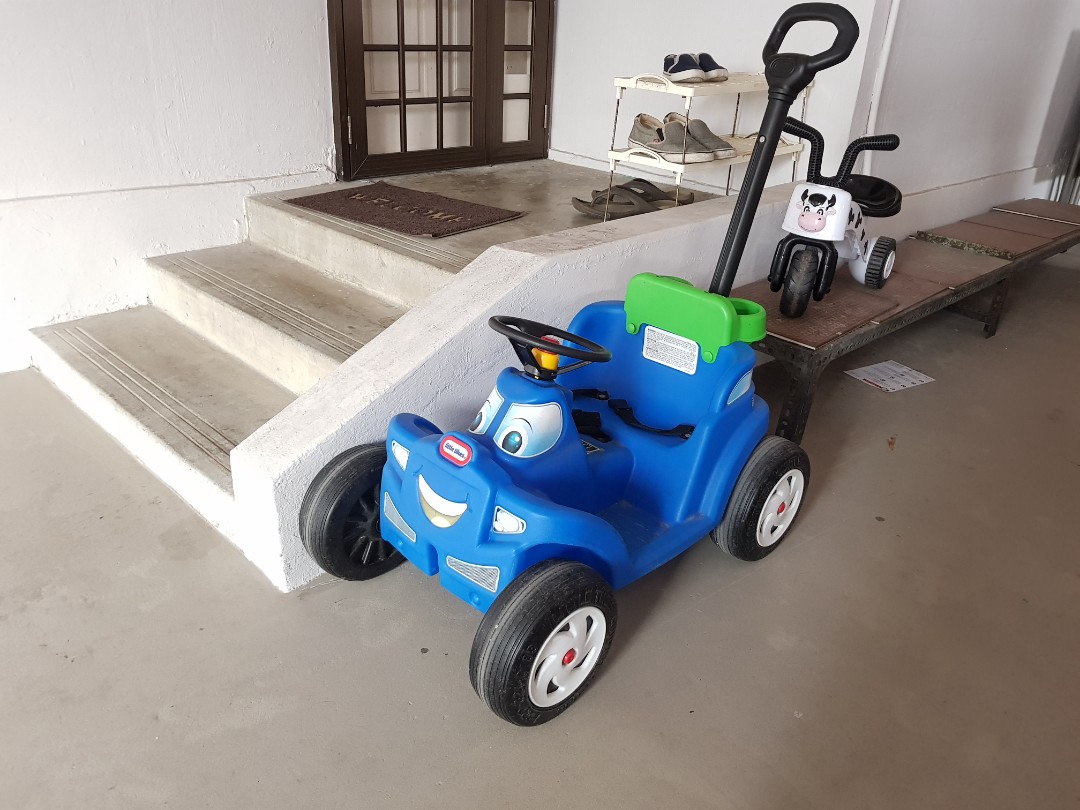 little tikes push car with canopy