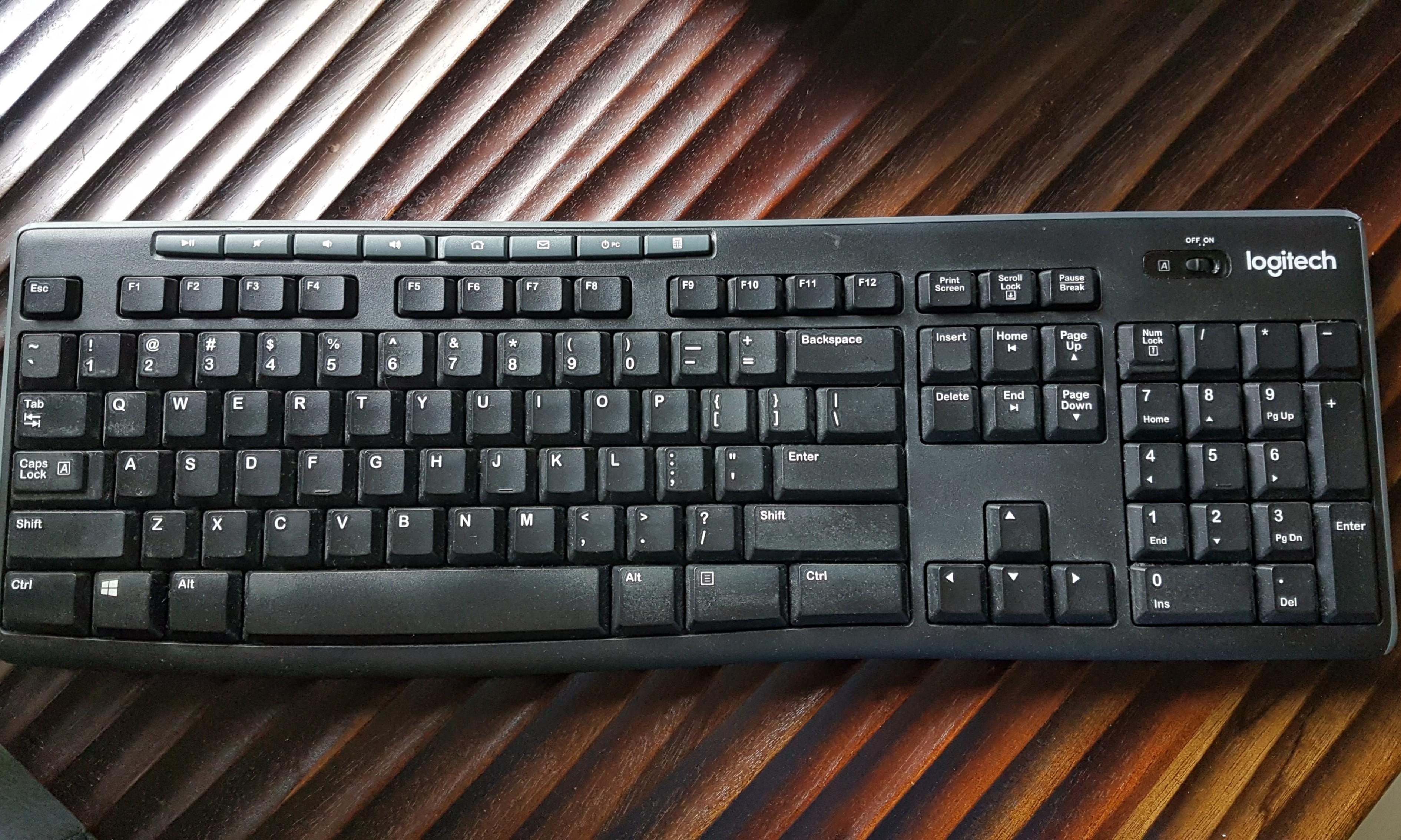 Logitech sales k270 teclado