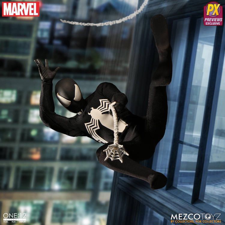 Mezco online symbiote spiderman