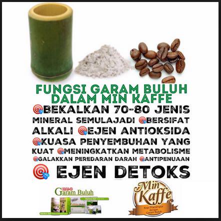 Minkaffe A Unique Aroma From Robusta Coffee Enriched With Nutrient Values Of Magnesium From Natural Bamboo Salt Food Drinks Beverages On Carousell