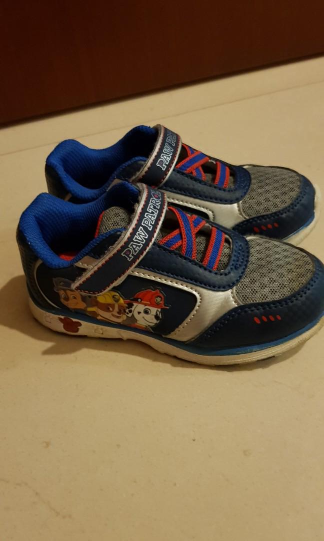 Paw patrol light up shoes size 13 clearance