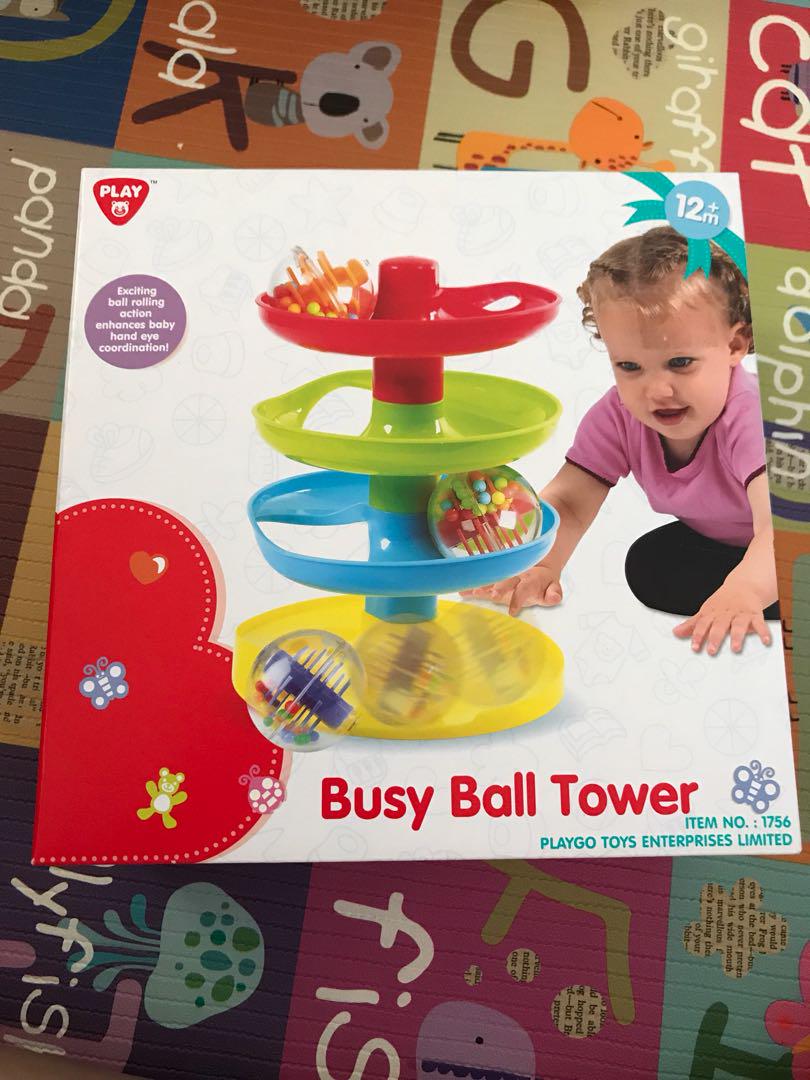busy ball tower