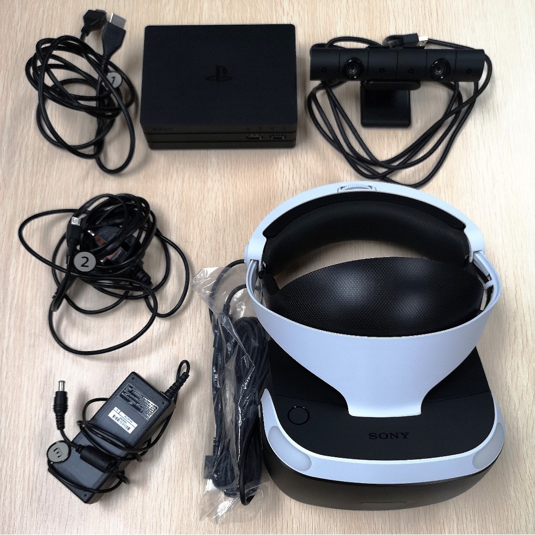 Playstation Vr Camera Bundle Cuh Zvr2hca 2 Psvr Game Discs Video Gaming Gaming Accessories Controllers On Carousell