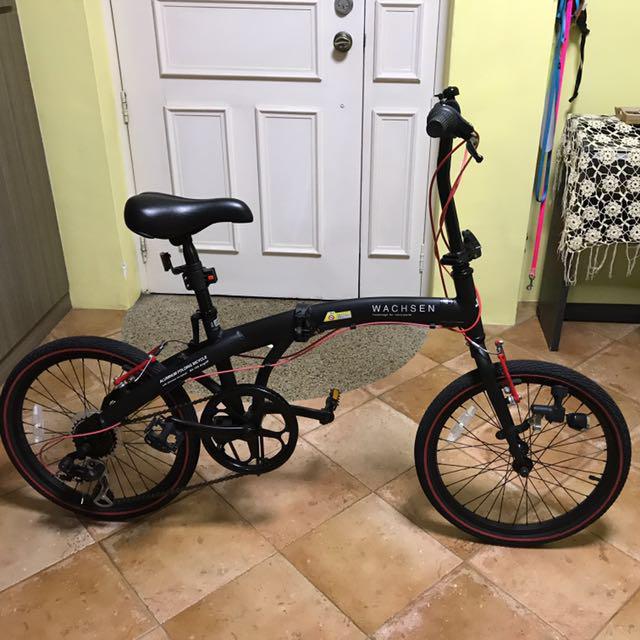 Wachsen folding bike hotsell