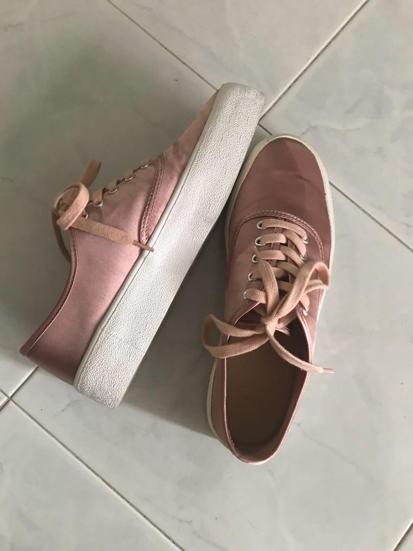 satin shoes sneakers