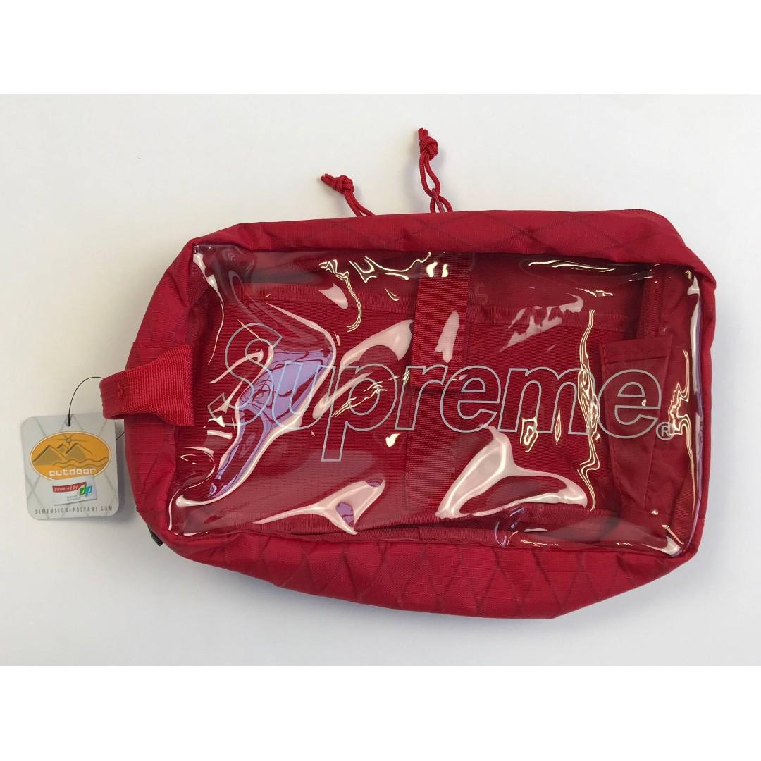 supreme utility bag red