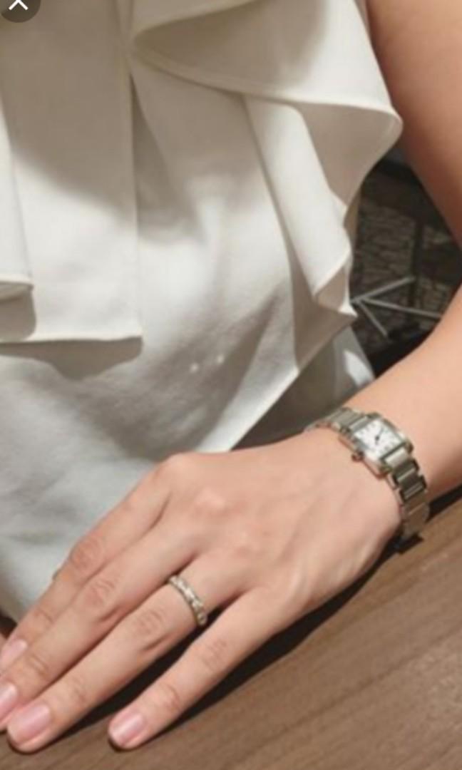 SOLD) Cartier Tank Francaise Ladies 