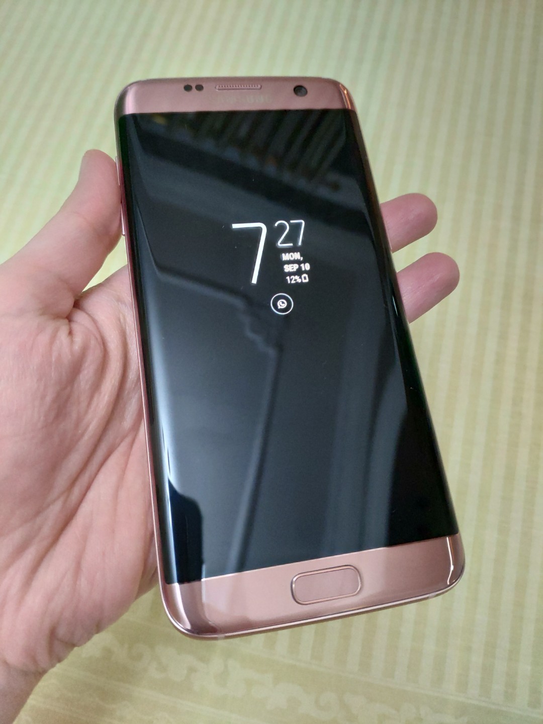 Samsung galaxy s7 rose gold clearance