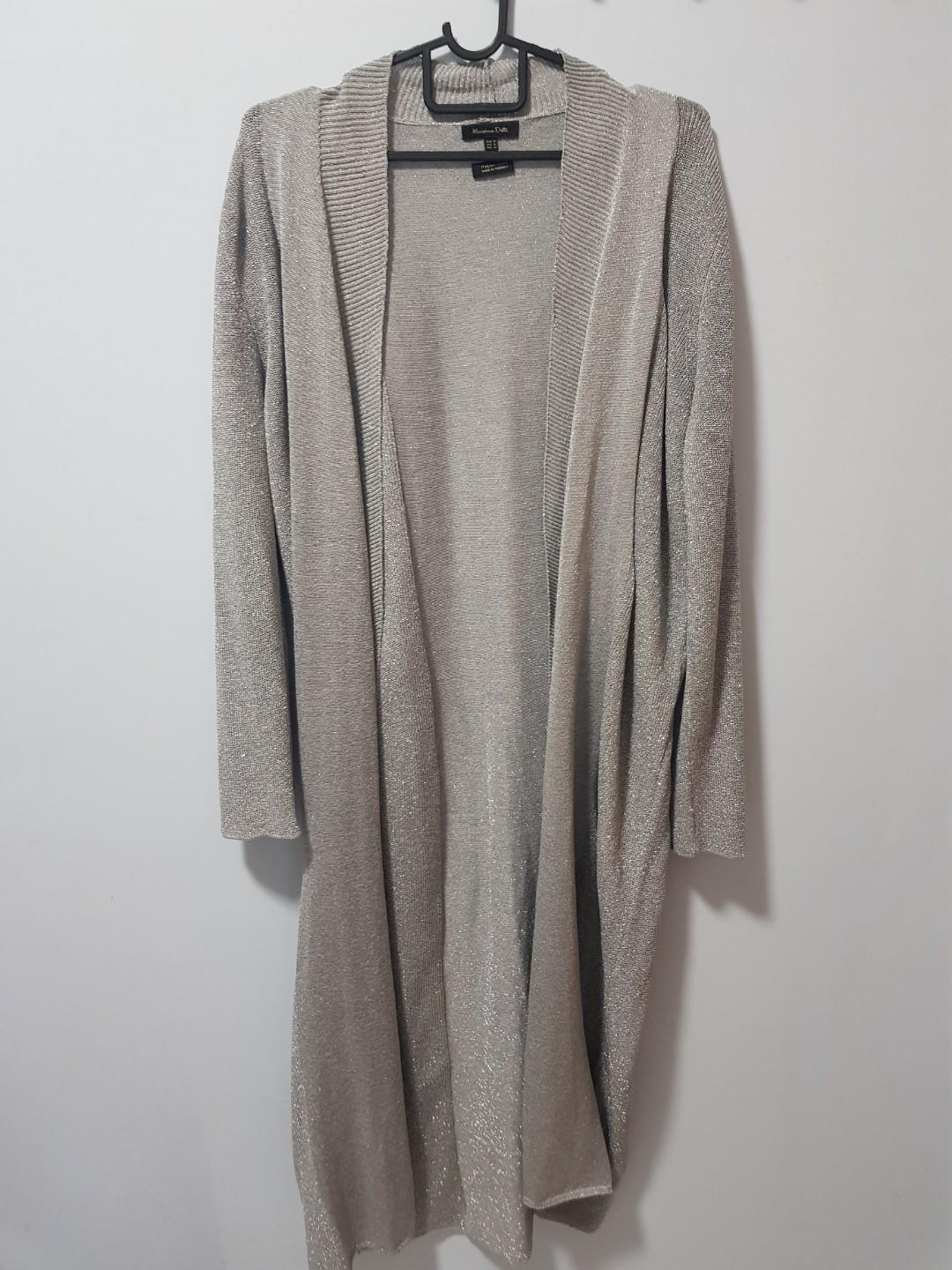 Glitter long clearance cardigan