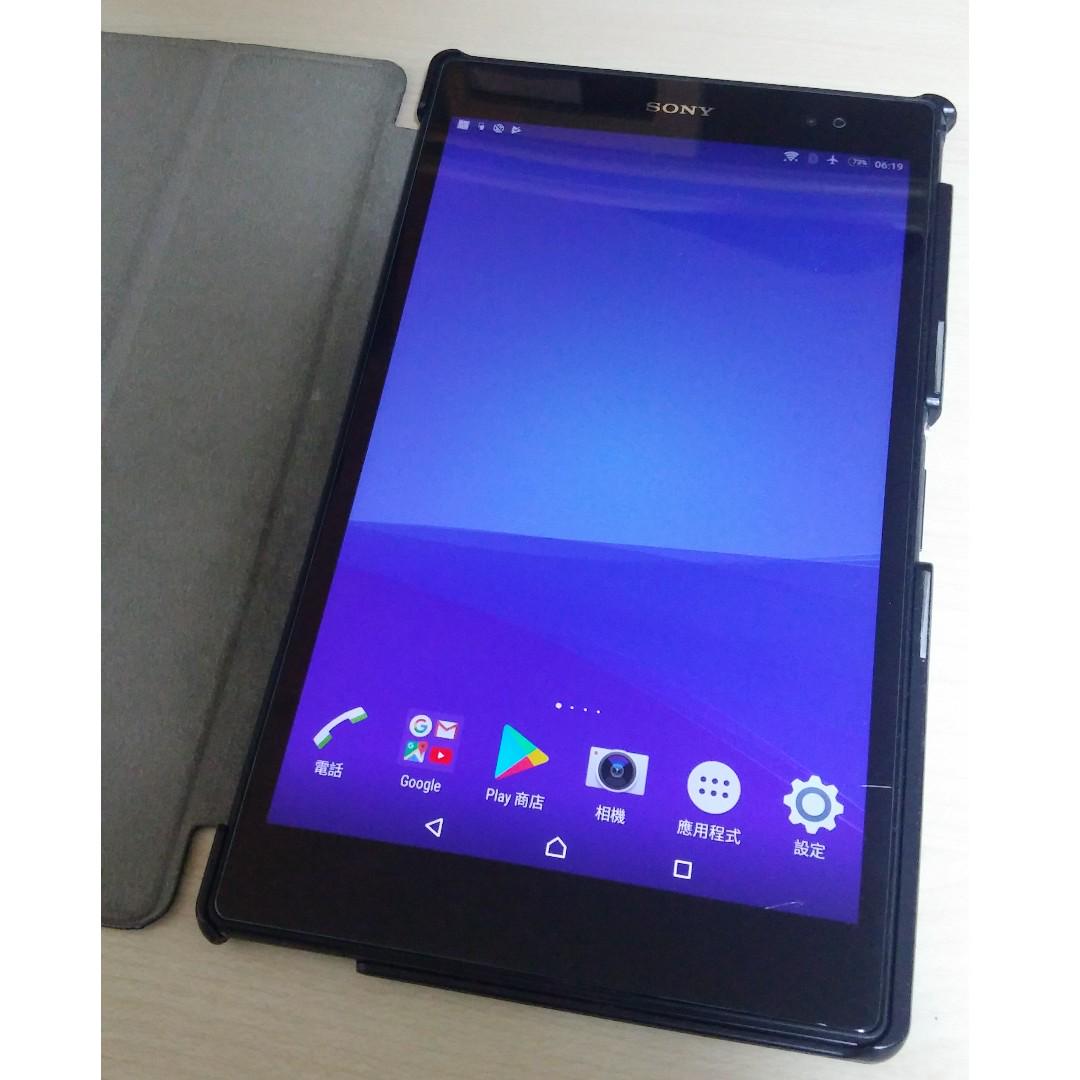 Sony Xperia Z3 Tablet Compact LTE spg621 4G + Wi-Fi 平板電腦, 手提
